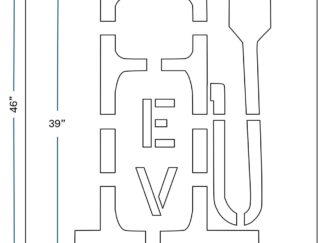 39 Inch EV Gas Pump With Breaks