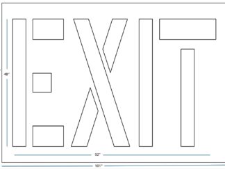48 Inch EXIT