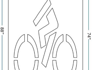72 Inch Bike Person