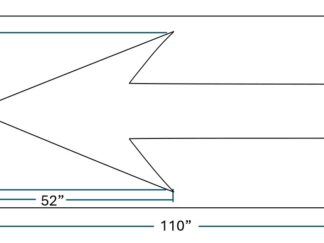 102 Inch Straight Arrow