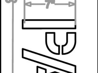 7 Inch GUEST PARKING 13x66