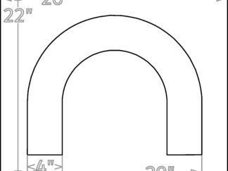 16 Inch Costco End Line 22x26