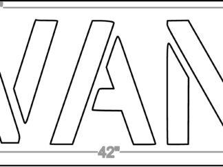 18 Inch ALDI VAN 24x48
