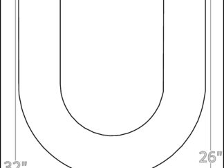 26 Inch Costco End Line 32x32