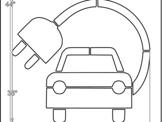 38 Inch Aldi Electric Vehicle 44x50