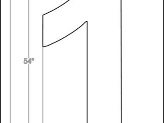 54 inch Aldi 1 - 48x72