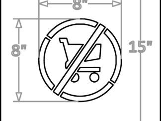8 Inch Target Gatekeeper Logo 15x15