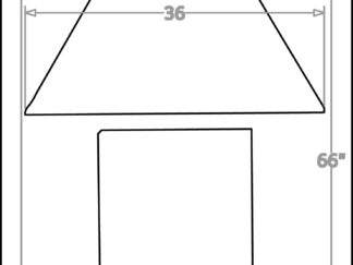 66 Inch Streight Arrow 42x72