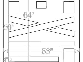 48Inch EXIT 56x64